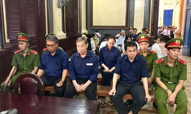 出庭受審的被告人。（圖源：日清）