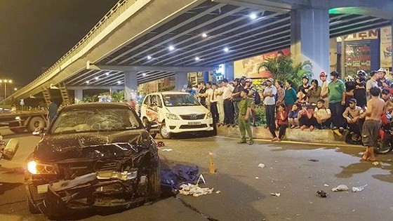 車禍現場。（圖源：金玄）