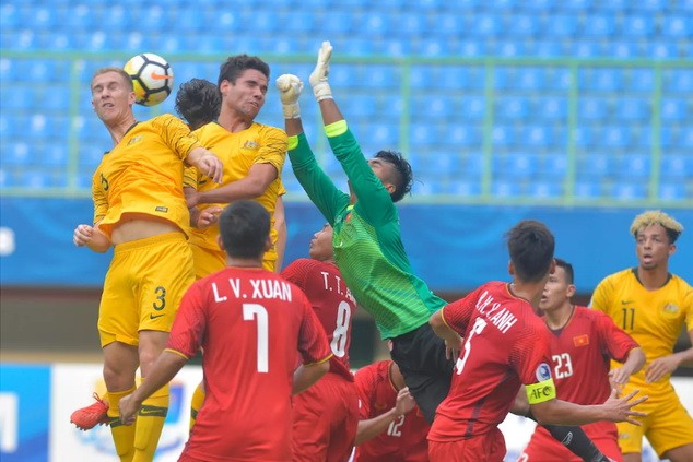 越南－澳大利亞比賽一瞥。（圖源：互聯網）