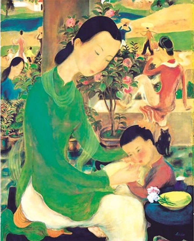 誰擲重金買越南畫作？ ảnh 1