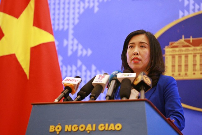 我國外交部發言人黎氏秋姮。（圖源：外交部）