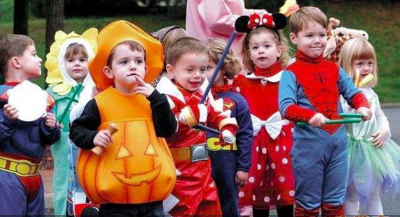 美兒童在萬聖節當天死亡率比平時高兩倍。（示意圖源：互聯網）