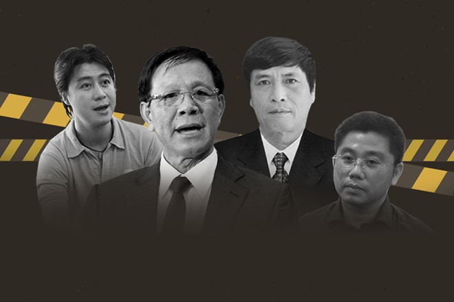 將於11月12日出庭受審的4名被告人。（圖源：鳳阮）