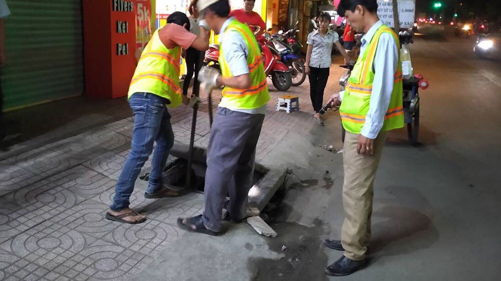 使用智能技術設備以尋找被漏水的位置。