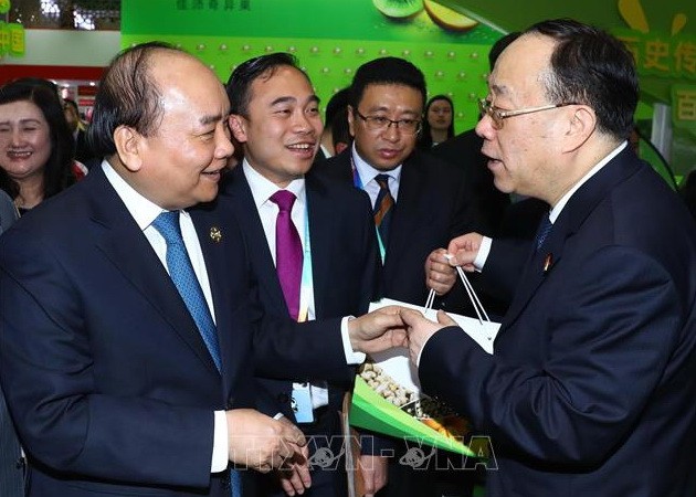 阮春福總理出席中國國際進口博覽會 ảnh 1