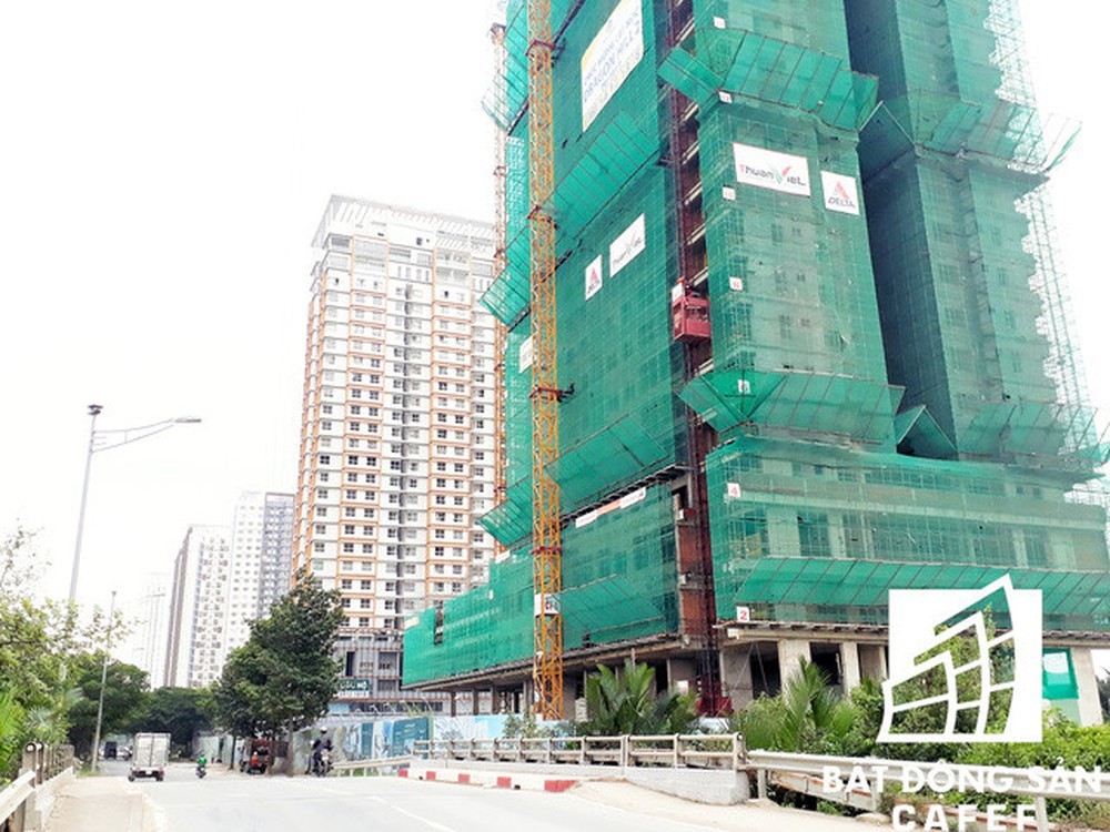 本市冒起許多新建高級公寓。