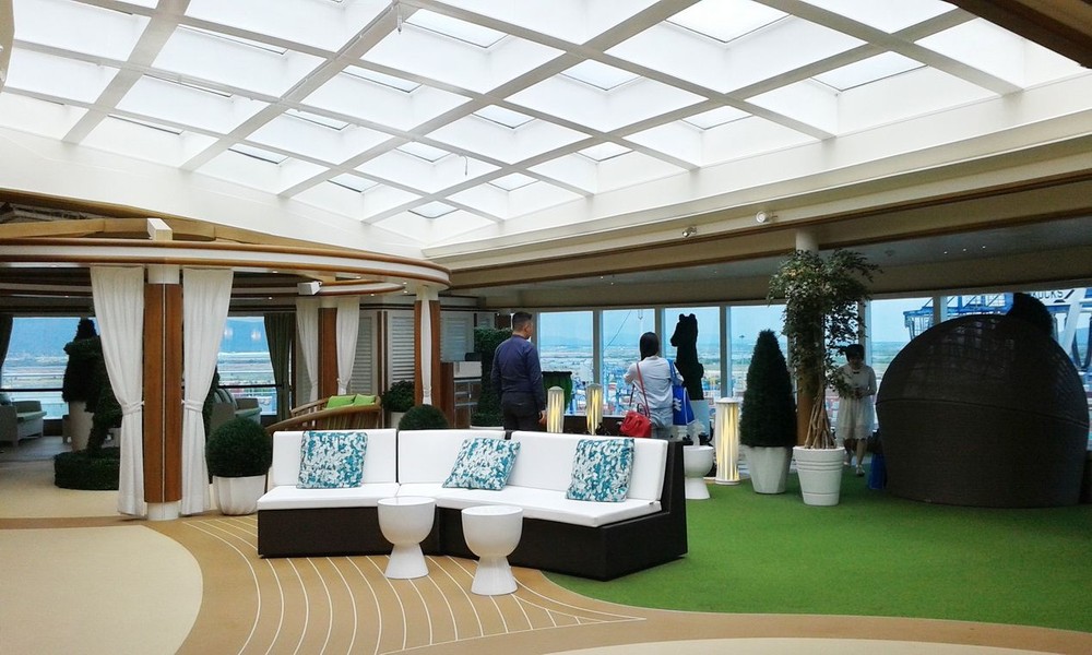 在郵輪上有甚多地方值得遊客逐一探討。