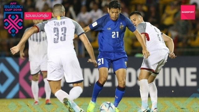 菲律賓隊-泰國隊比賽一瞥。（圖源：視頻截圖）