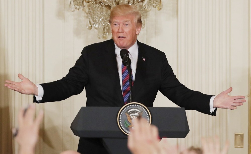 美國總統特朗普。（圖源：互聯網）