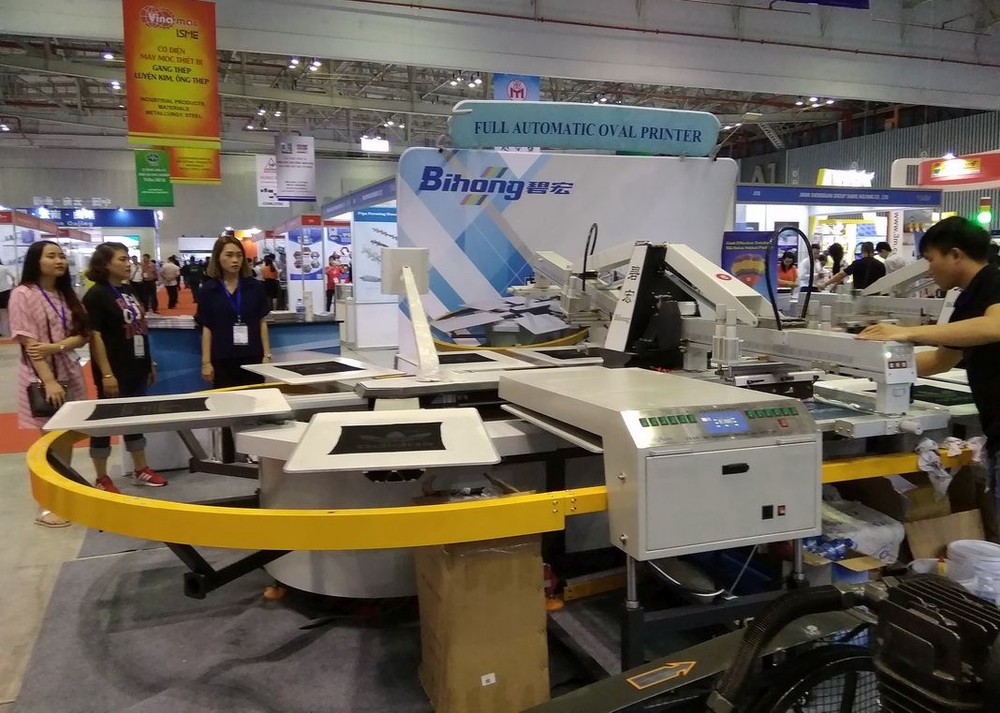 越南國際機械設備展一瞥。