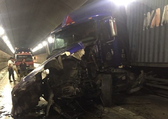 事故現場。（圖源：VTC）