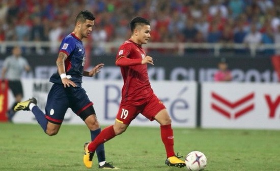 越南隊勝菲律賓進決賽。（圖源：互聯網）