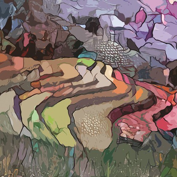 裴氏明幸的《沙巴》畫作。