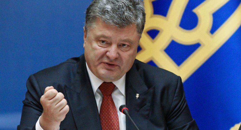 烏克蘭總統波羅申科。（圖源：sputnik）