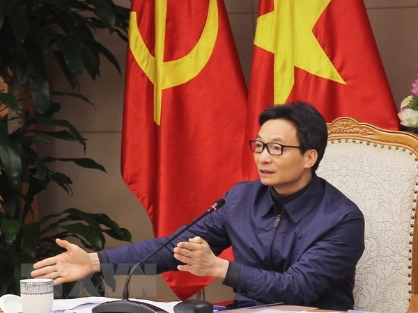 武德膽副總理在會議上發言。（圖源：林慶）