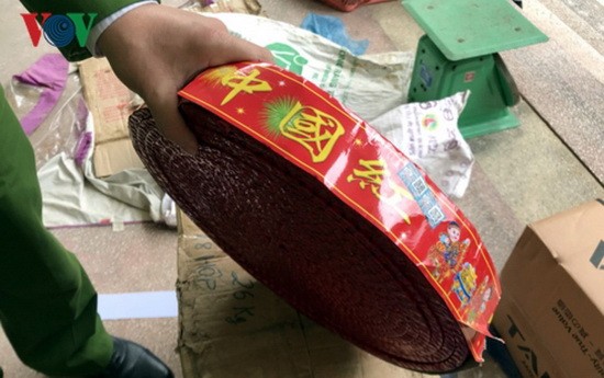 被扣押的部分贓物。（圖源：VOV）