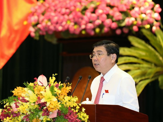 市人委會主席阮成鋒。（圖源：嘉謙）