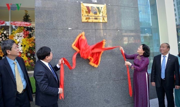 VOV大廈落成儀式一瞥。（圖源：VOV）