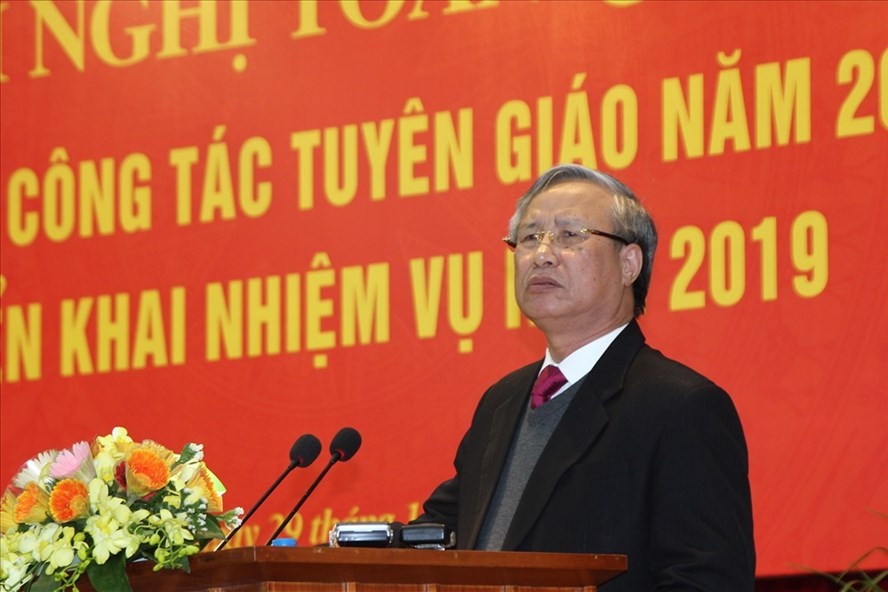 黨中央政治局委員、黨中央書記處常務書記陳國旺出席會議並發表指導意見。（圖源：陲玲）