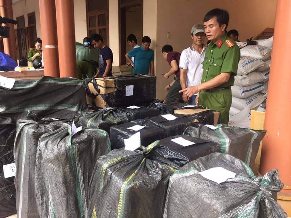 被查獲的鞭炮。（圖源：PV）