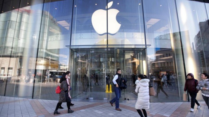 蘋果下調本財年第一季度營收預期。（示意圖源：互聯網）