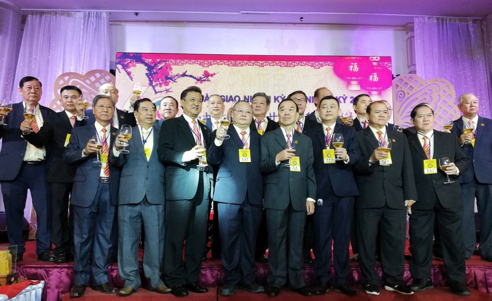 黃氏宗祠新屆理事會就職合照。