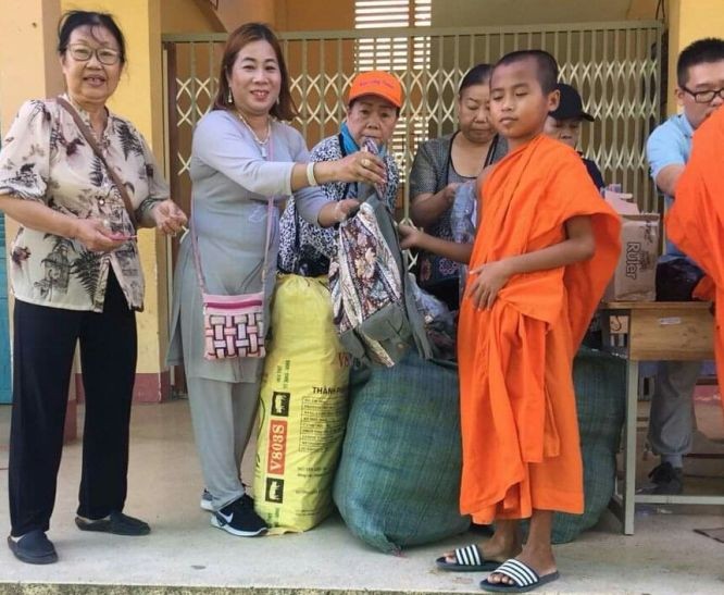 慈善團前往滀臻省展開“傳遞愛心”慈善活動。