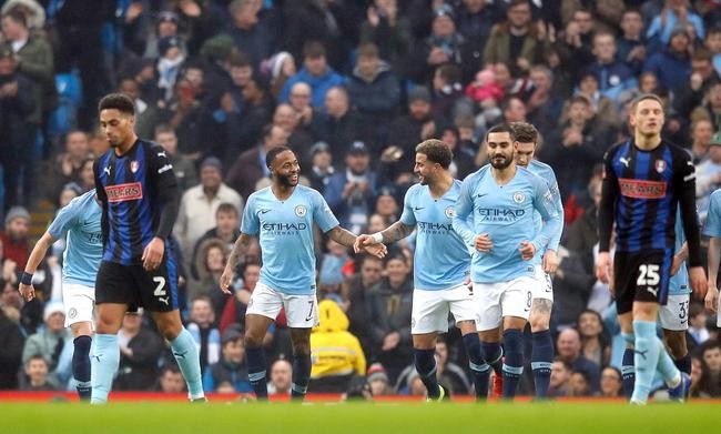 曼城主場7比0大勝羅瑟漢姆。（圖源：互聯網）