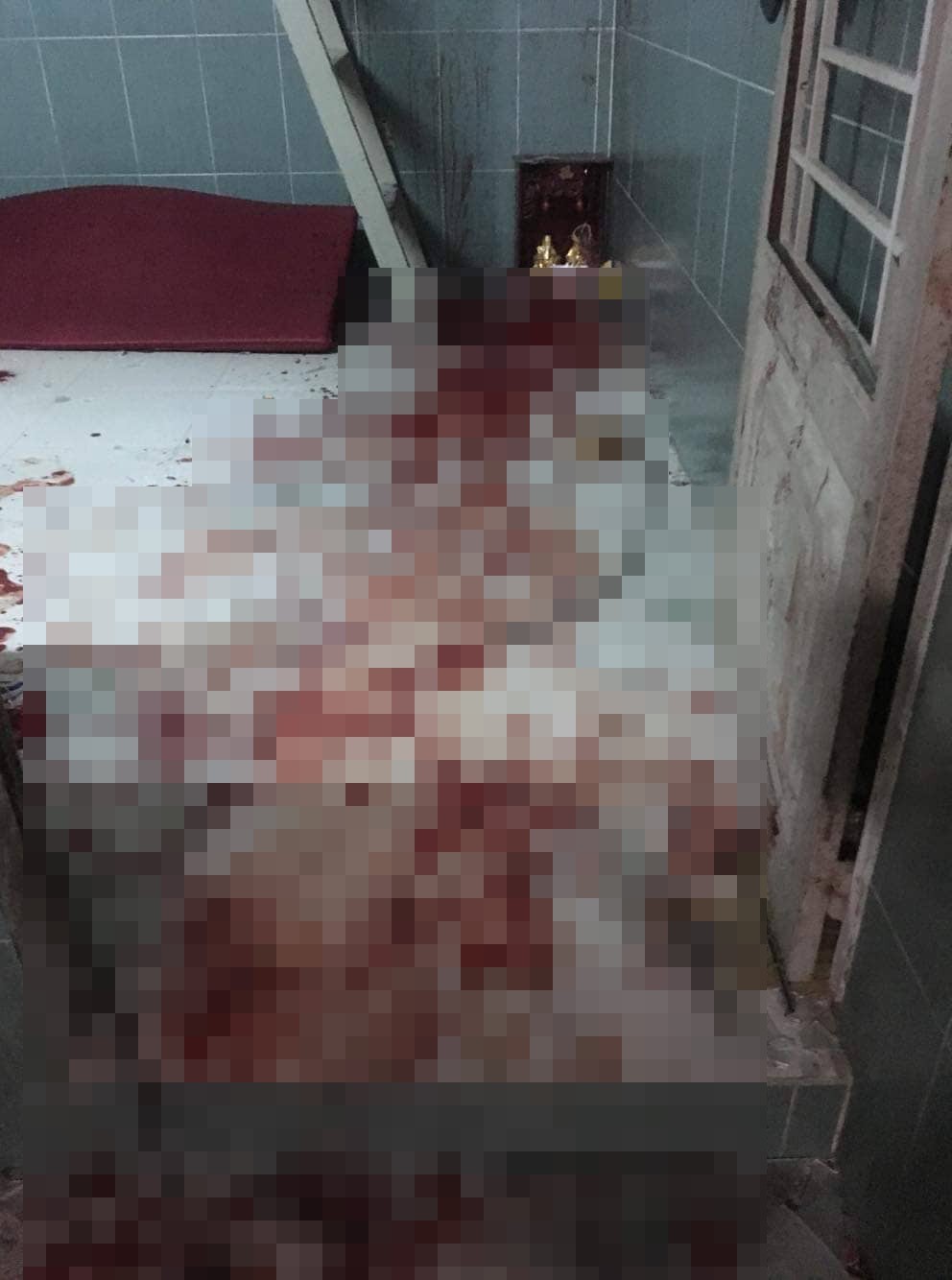 案發現場。（圖源：明慧）