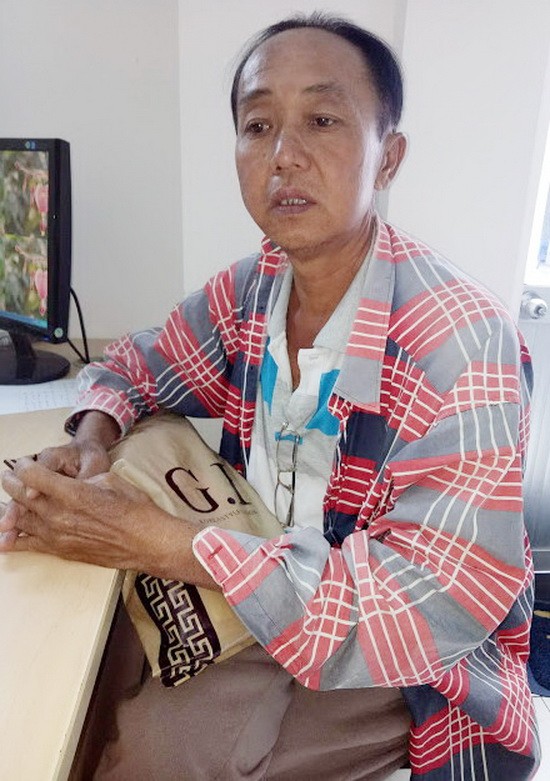 蘇錦德表示實在沒有辦法才求助。