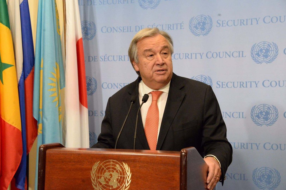 聯合國秘書長古特雷斯。（圖源：互聯網）