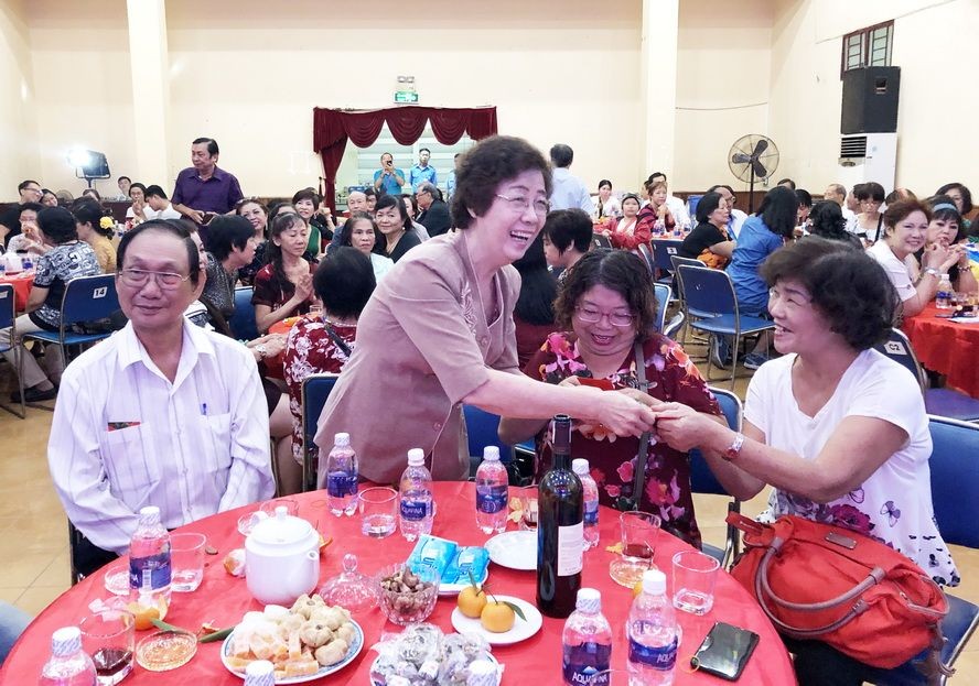 2019年華人藝人新春聚會一瞥。