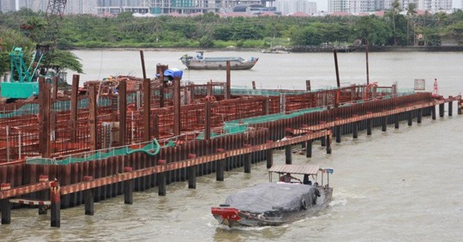 本市10萬億元的治水項目已有數月停滯不前，引起輿論廣泛議論。（圖源：仕東）