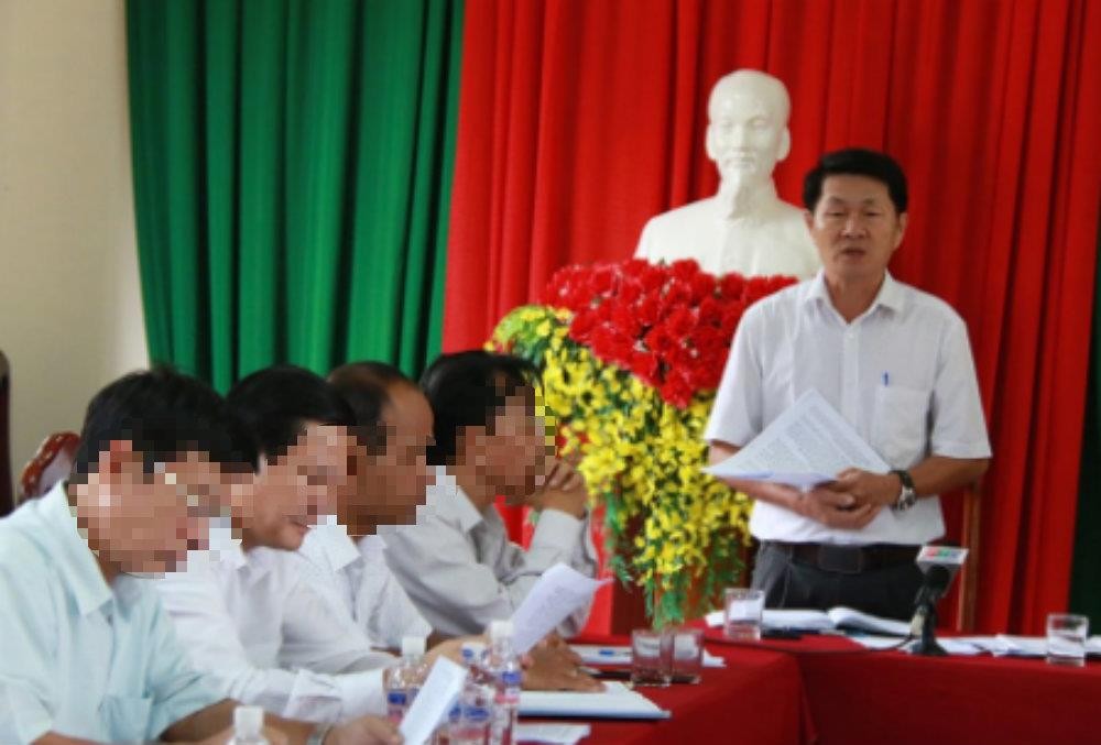 德農省縣人委會原副主席阮友勳被起訴。（圖源：德農報）