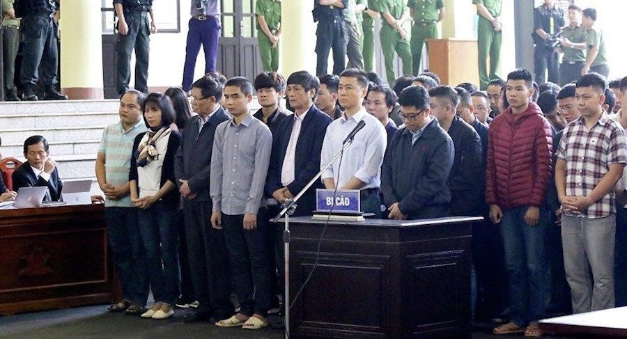 圖為初審法庭現場一瞥。（圖源：互聯網）