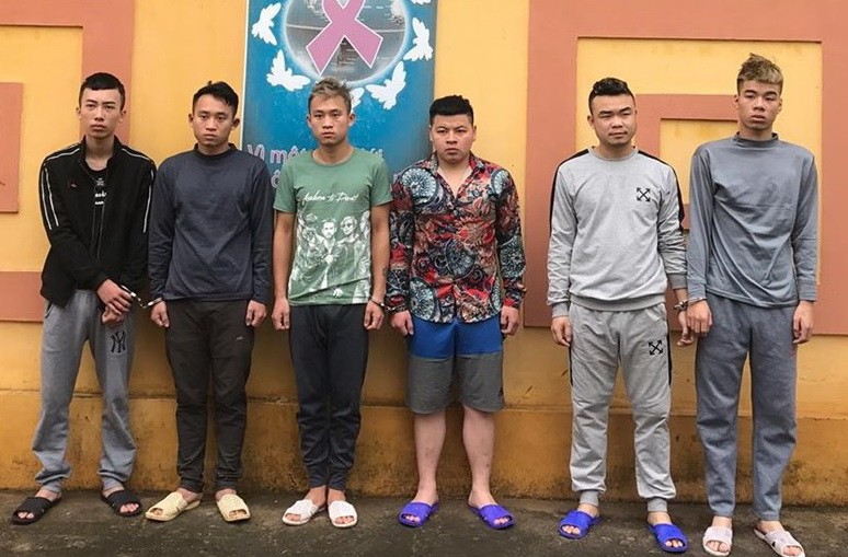 被起訴的6名嫌犯。（圖源公安機關提供：）