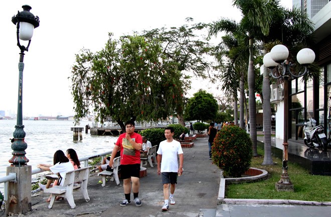 本市白騰碼頭公園。