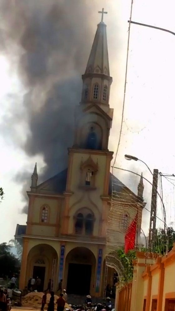 火警現場。（圖源：陽光）