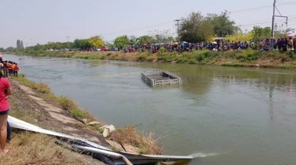 事故現場。（圖源：Thai Rath）