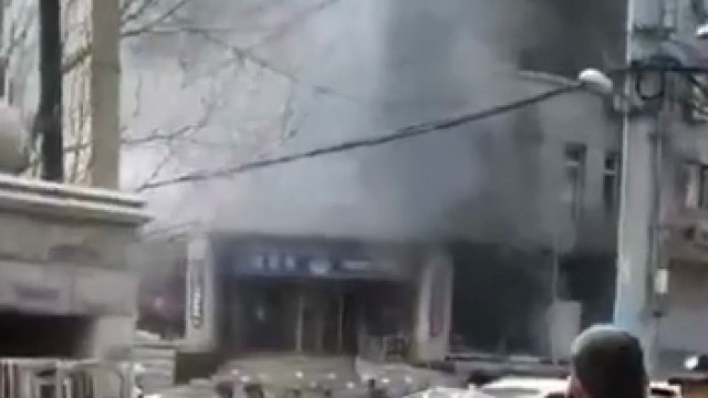 爆炸襲擊現場。（圖源：互聯網）