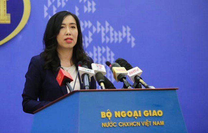 我國外交部發言人黎氏秋姮。（圖源：外交部）