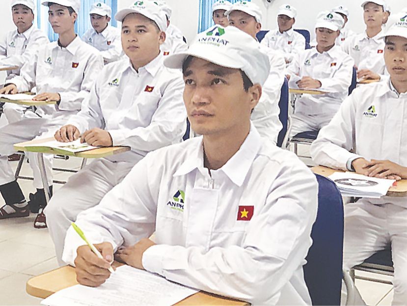 阮德厚現已上班。（圖源：互聯網）