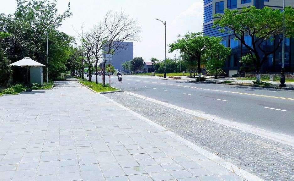 當前的Furama - Ariyana海灘通道一瞥。