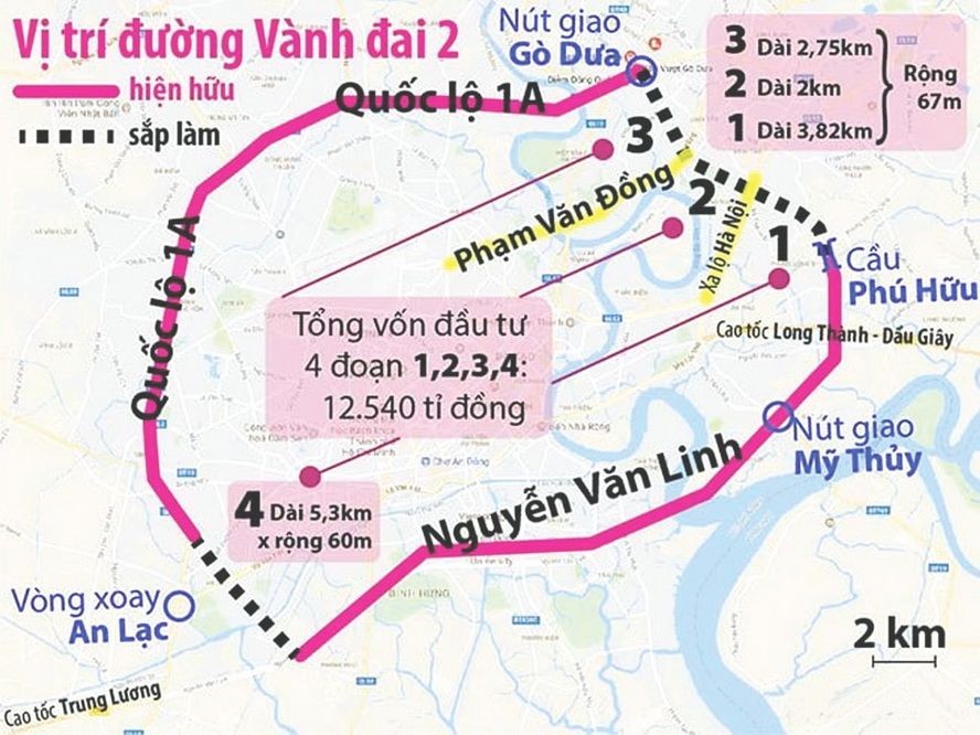 未來將銜接的環市２路略圖。