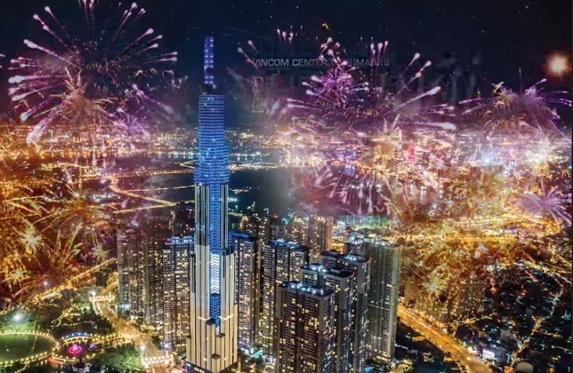 本市３地點燃放煙花迎祖國統一。（示意圖源：互聯網）