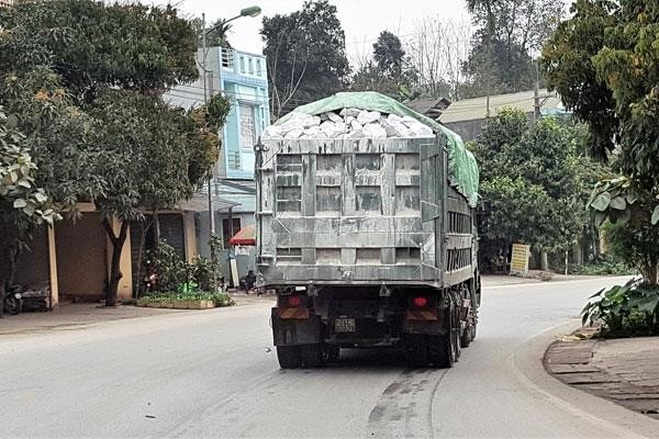 如此運載石頭極之危險。