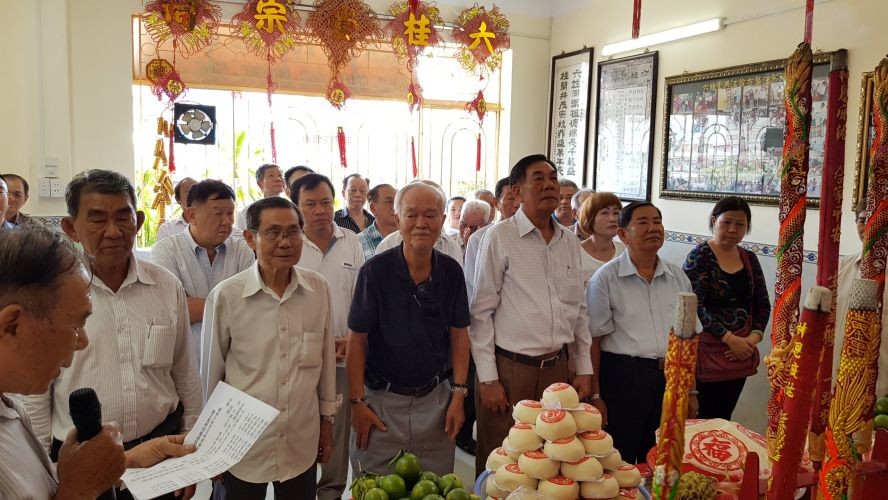 六桂堂大宗祠昨(21)日上午在宗祠址舉辦己亥年春季祭祖典禮。