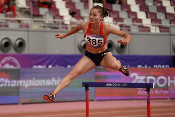 郭氏蘭比賽中。（圖源：互聯網）