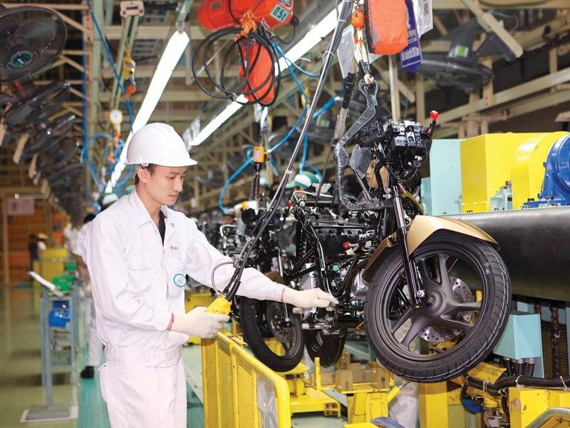 河南漢達廠的生產線。