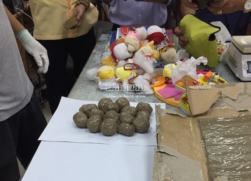 市海關局查獲的毒品。（圖源：市海關局）